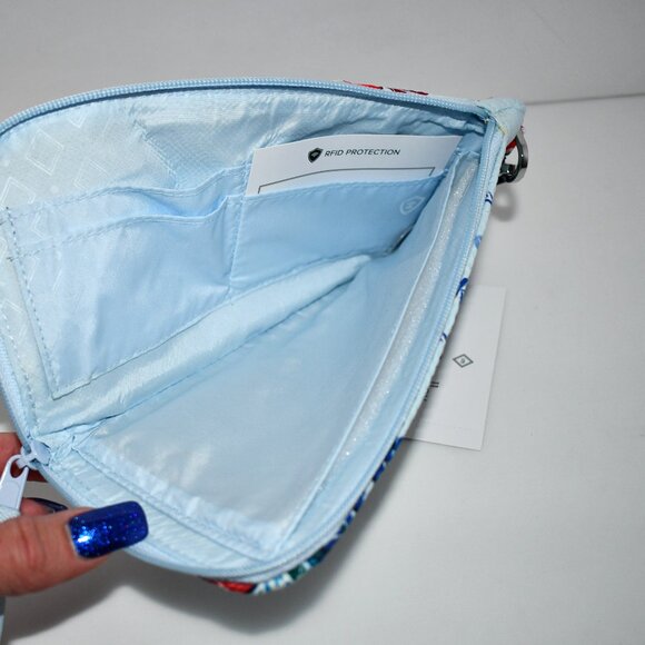 Vera Bradley Cotton Tech Wristlet in Anchors Aweigh #27593-T92 NWT Details: Cott - Picture 3 of 5